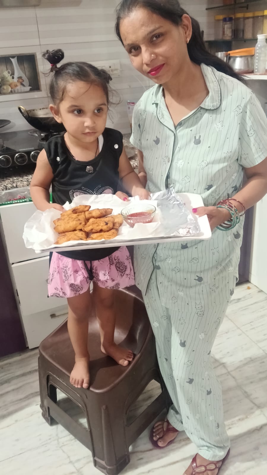 Suji Aloo Snacks