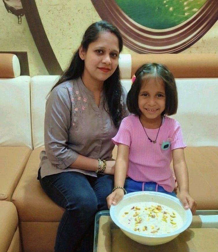 Creamy Makhana Fruit Custard with Nuts and Cherries