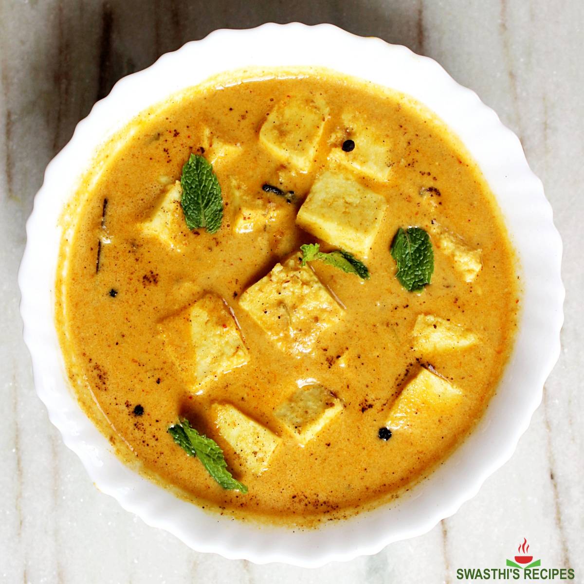 Rich Shahi Paneer Dish